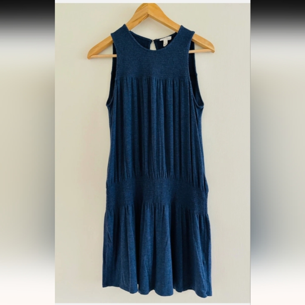 Soft Joie Navy Sleeveless Mini Dress